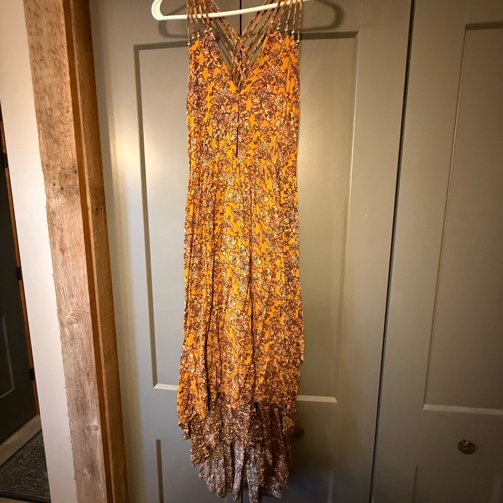 Bohemian Floral Maxi Dress